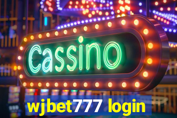 wjbet777 login